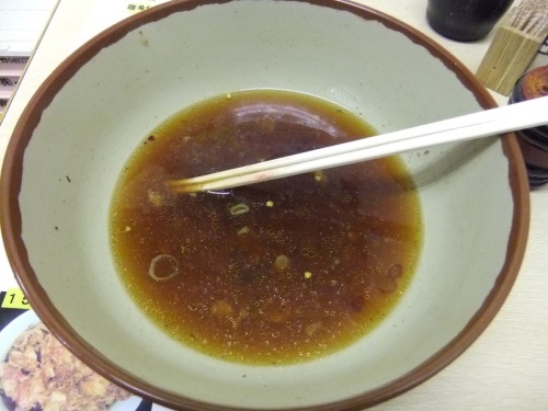 一由そば＠日暮里の丼