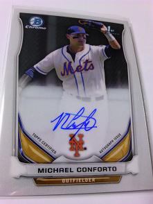 2015 Bowman Chrome　Michael Conforto オート.JPG