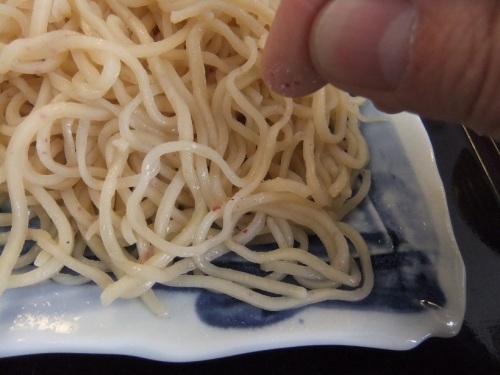 彦庵＠弘前のりんごそば３