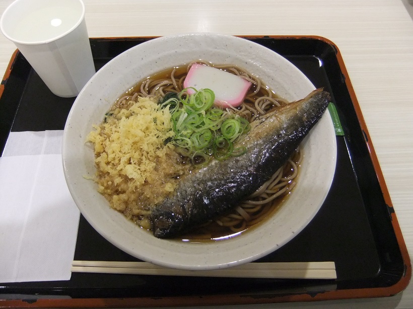 吉野家＠アリオ西新井のにしんそば530円１20131124.JPG