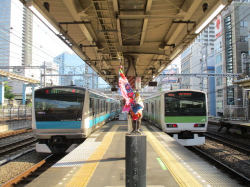 京浜東北線と山手線