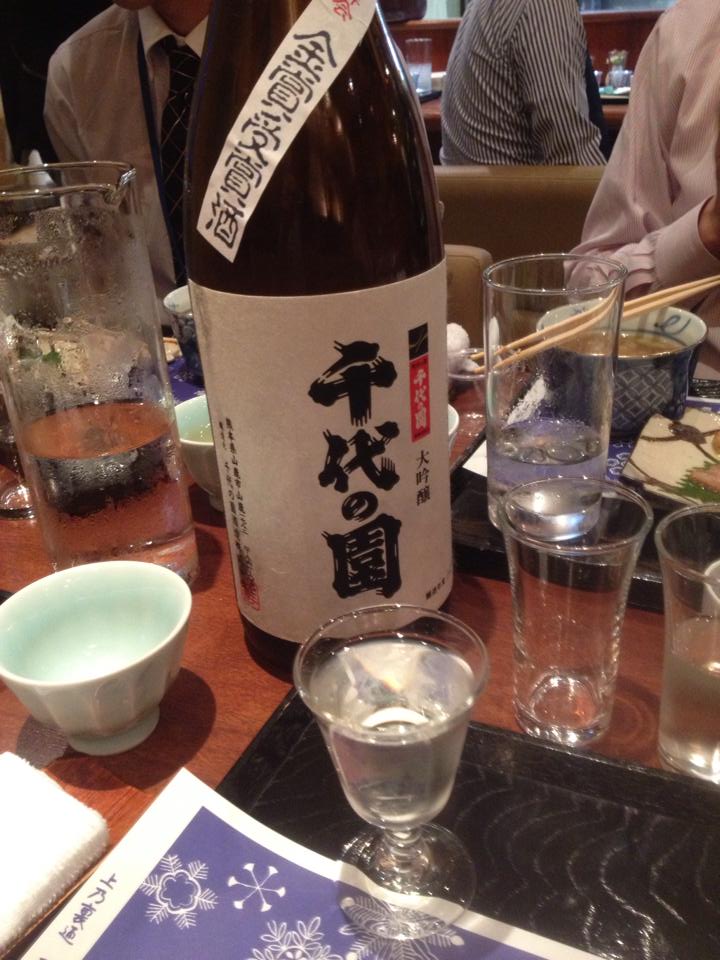 貴重な金賞受賞酒を堪能！