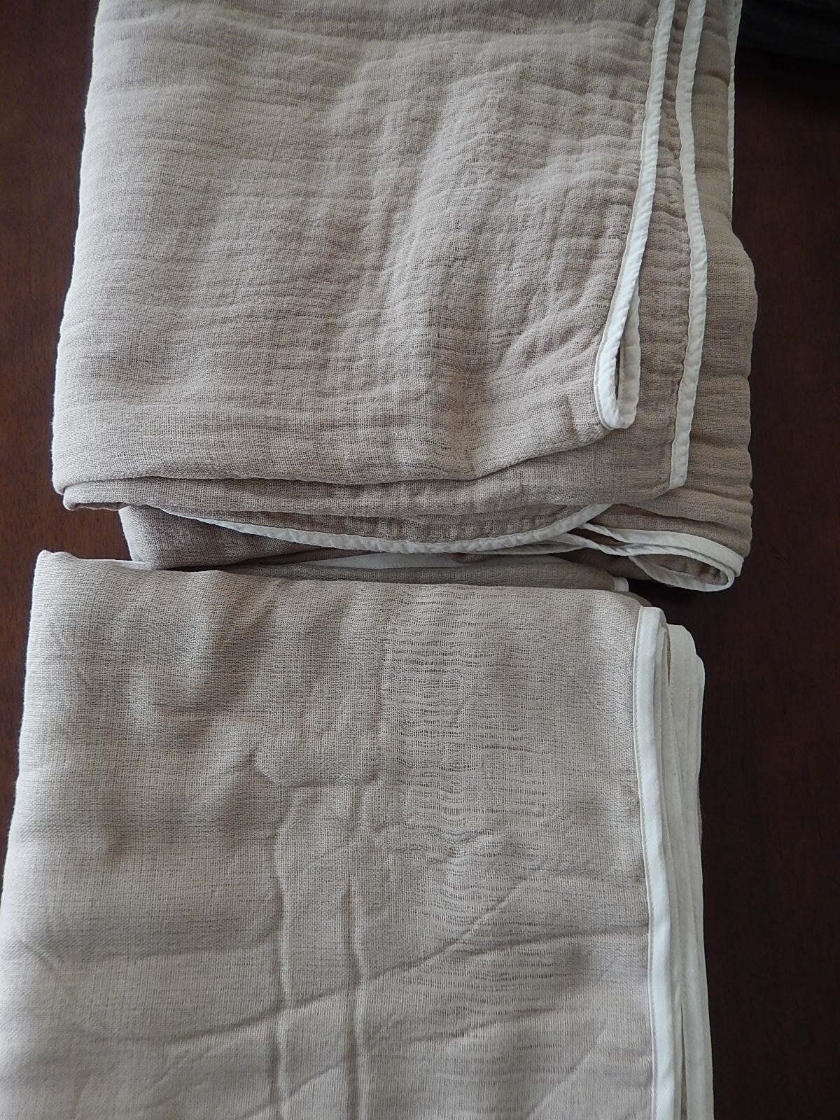 huwara　わけあり生地不良 和晒六重織ガーゼケット.JPG