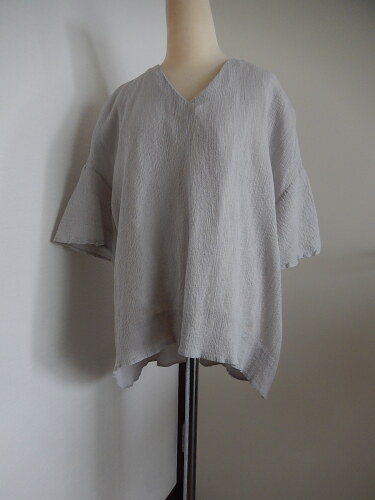 三角ブラウス 綿シフォン楊柳.JPG