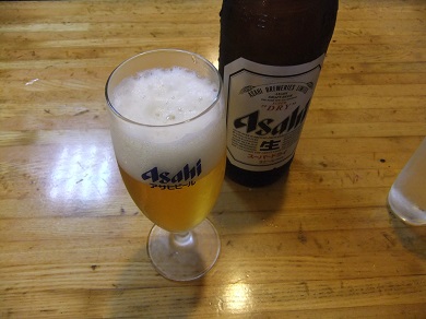 千住２丁目・柏屋でビール