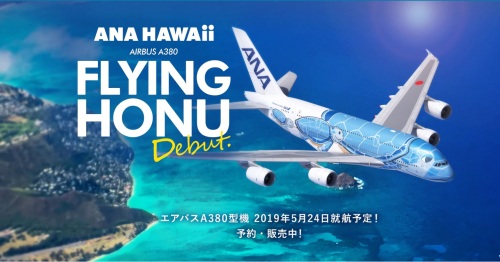 Anaの空飛ぶウミガメ A380 Flying Honu ロマンチック中年男の独り言 Dvdレビュー 収集物 趣味全般 日々想うこと 楽天ブログ