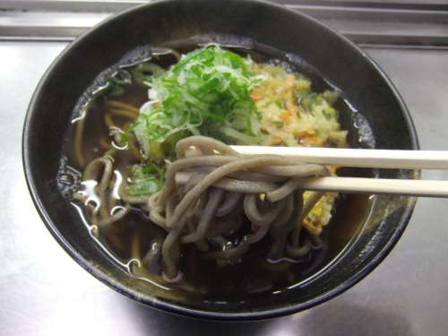 玉屋＠身延駅の天ぷらそば２