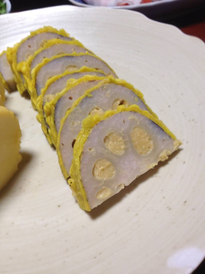 辛子蓮根上出来でした〜♪