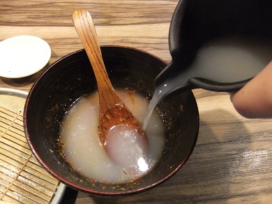 朱葉離＠亀戸のそば湯