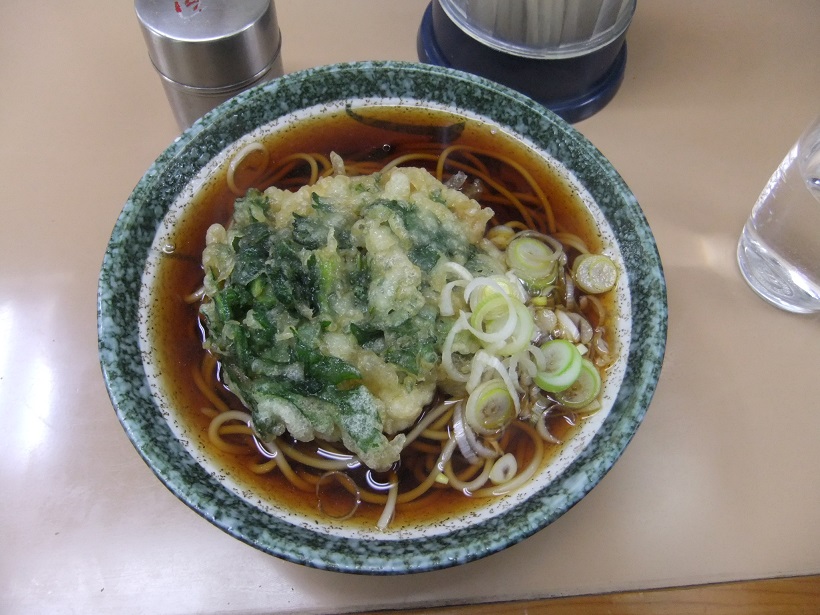 かしやま＠田端の春菊天そば１20130313.JPG