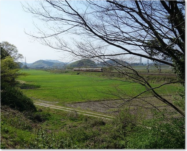 28東海道本線が見えます
