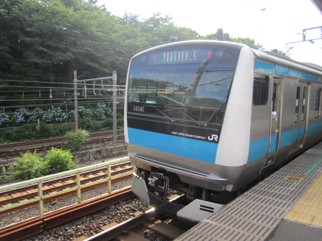 王子駅の京浜東北線