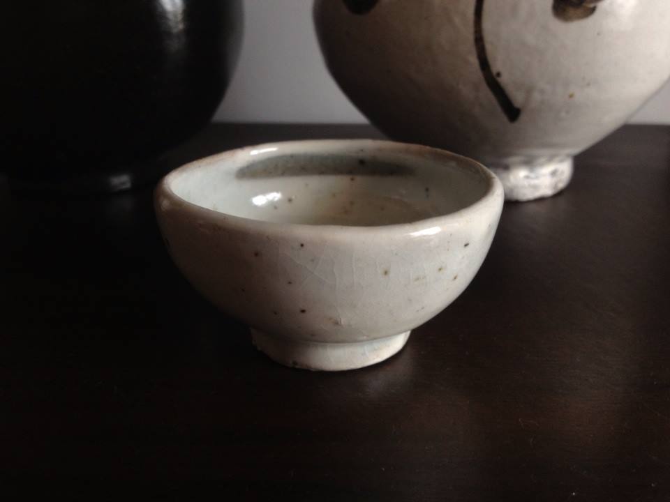 2014.6.28<br />粉引盃2種。