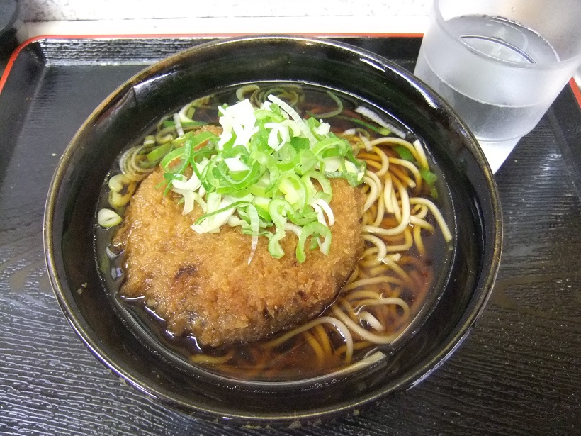 みまつ＠東日本橋のメンチそば１20130612.JPG