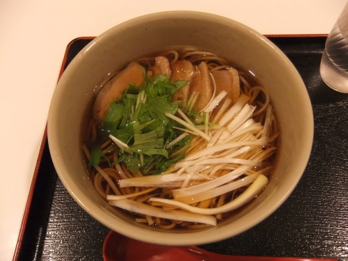 千住３丁目・越後そばの鴨ねぎ蕎麦１